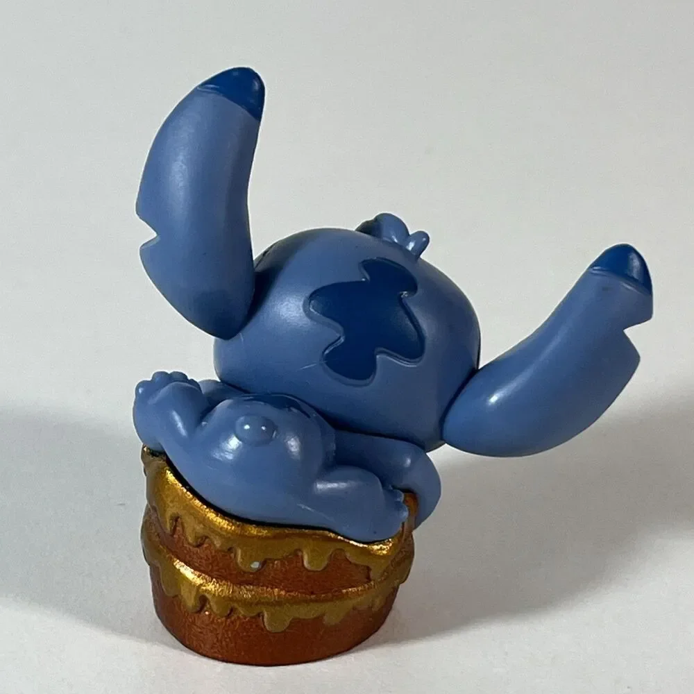 Disney Stitch Just Play Stitch with Cake Collectible Mini Figure